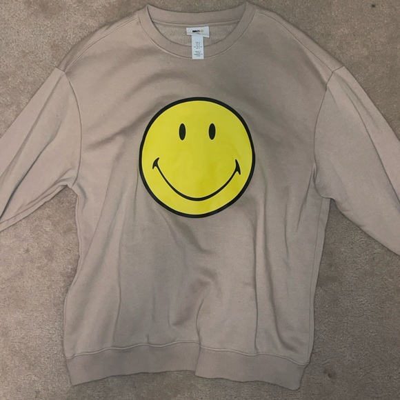Stay Smiley - H&M X Smiley Collaboration Sweater - Picture 1 of 2